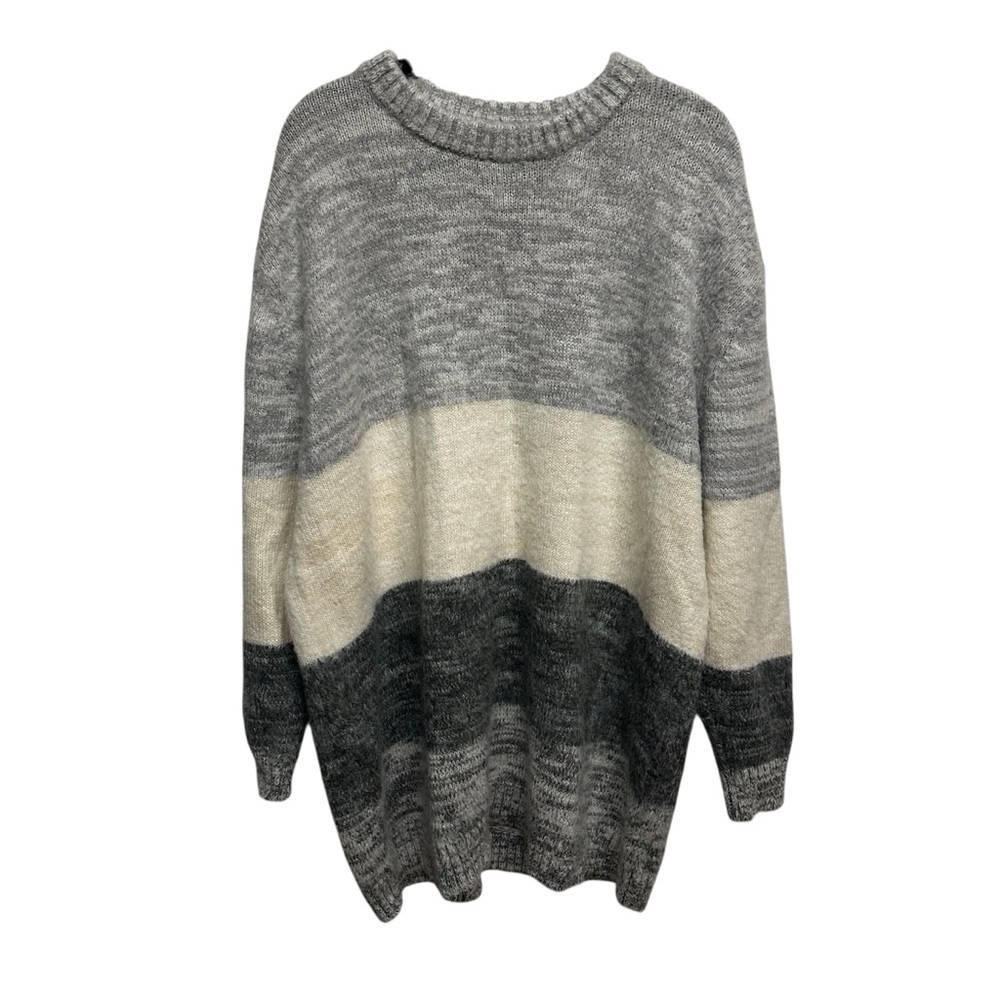 Universal Thread Womens Colorblock Tunic/Sweater Fall Soft Cozy Cabin-Core Sz Xl